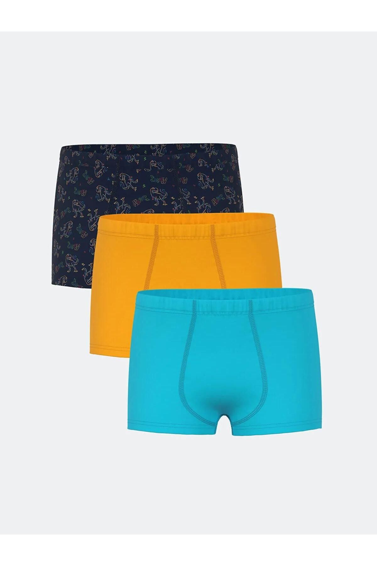 LC Waikiki LCW Kids Erkek Çocuk Boxer 3'lü (S5)