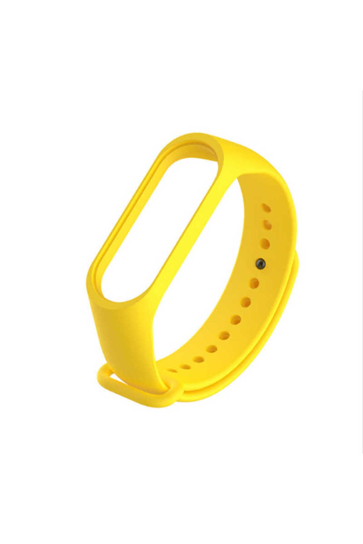 Teknodur Xiaomi Mi Band 3 Uyumlu TKDR Kordon-Sarı