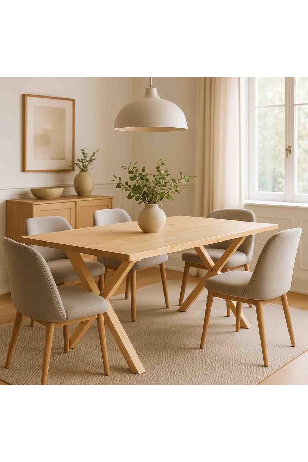 MCNdesign ARS LÜX AHŞAP MASA 4180