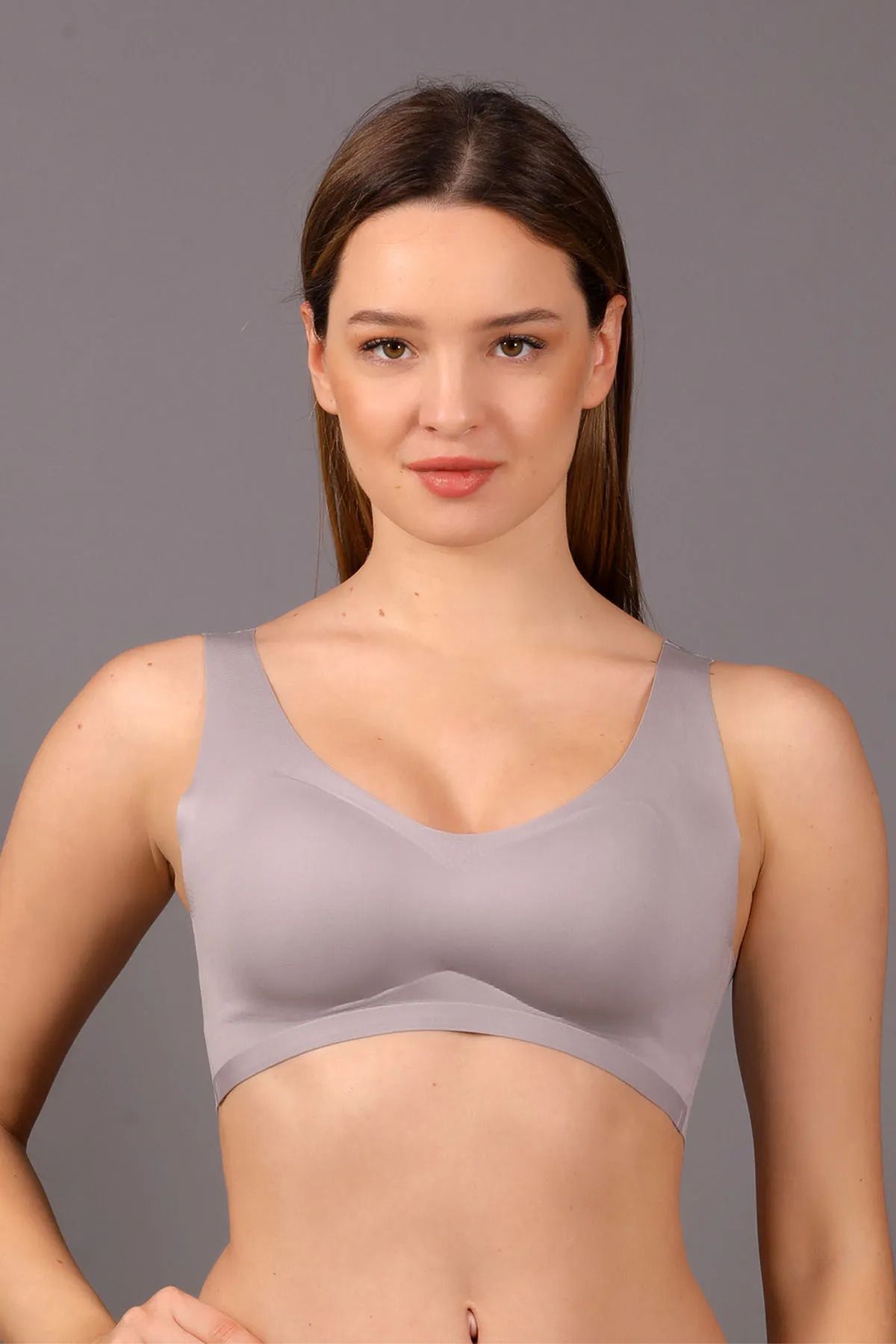 NEWBRA LINGERIE PİNK UNDERWEAR Balensiz Dikişsiz Lazer Çıkarılabilir Pedli Sütyen