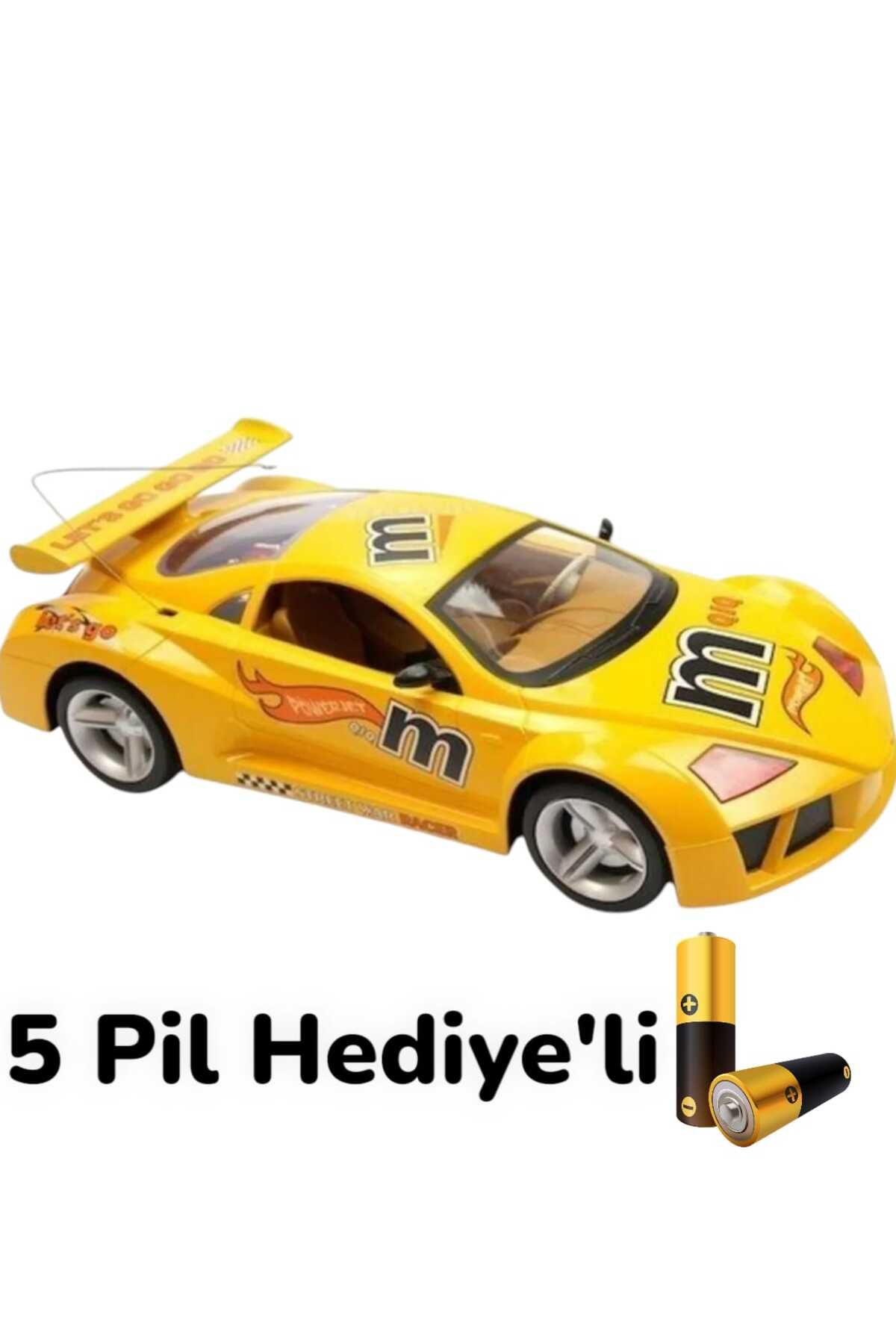 KİNKU Famous Car Uzaktan Kumandalı Işıklı Pilli 1:14 x28 Cm 5 Pil Hediyeli