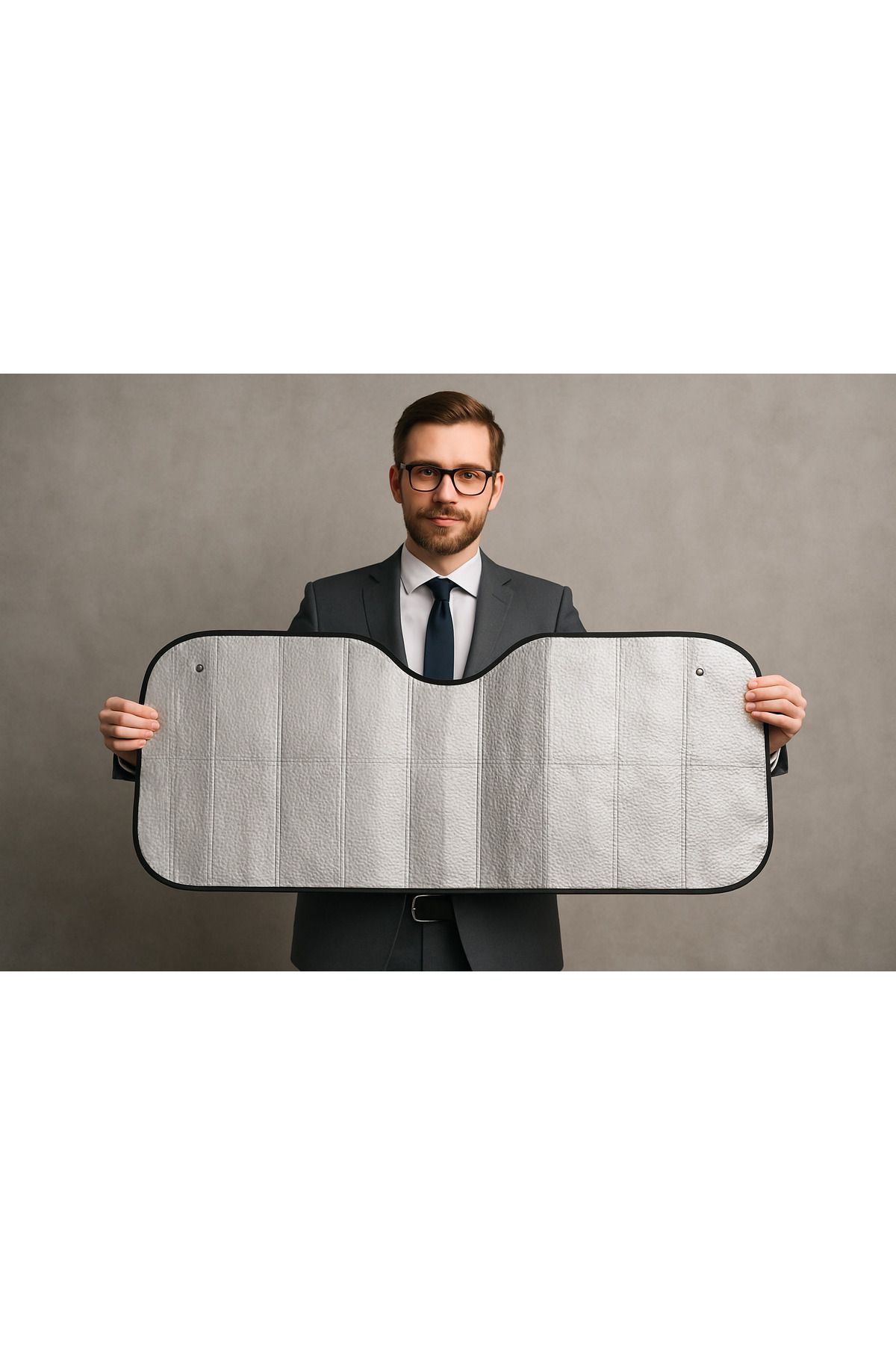 Home Katlanabilir Alüminyum Kabarcıklı Araba Ön Cam Güneşlik 140x70 cm – Isı ve UV Yalıtımı, Koruyucu