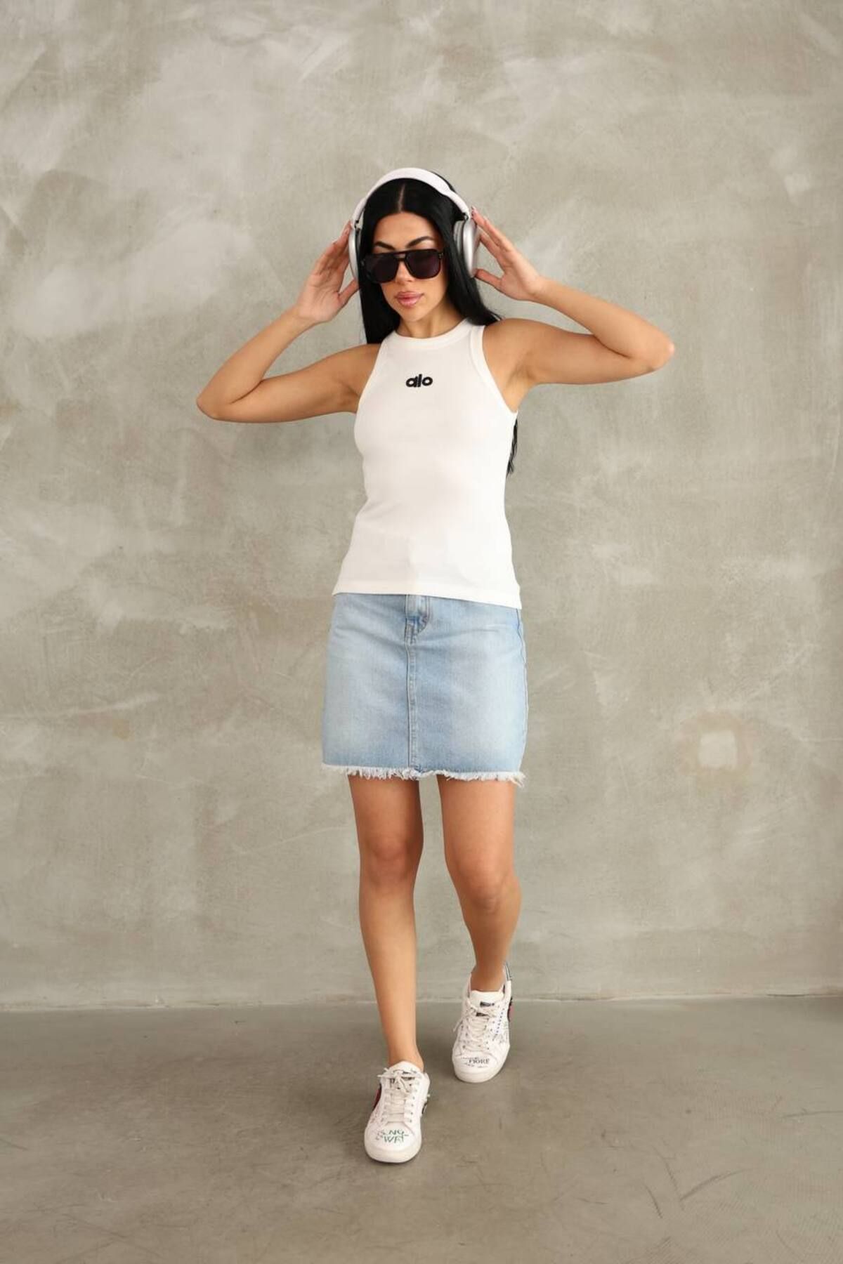 Butik Basic Halter Yaka Body Atlet
