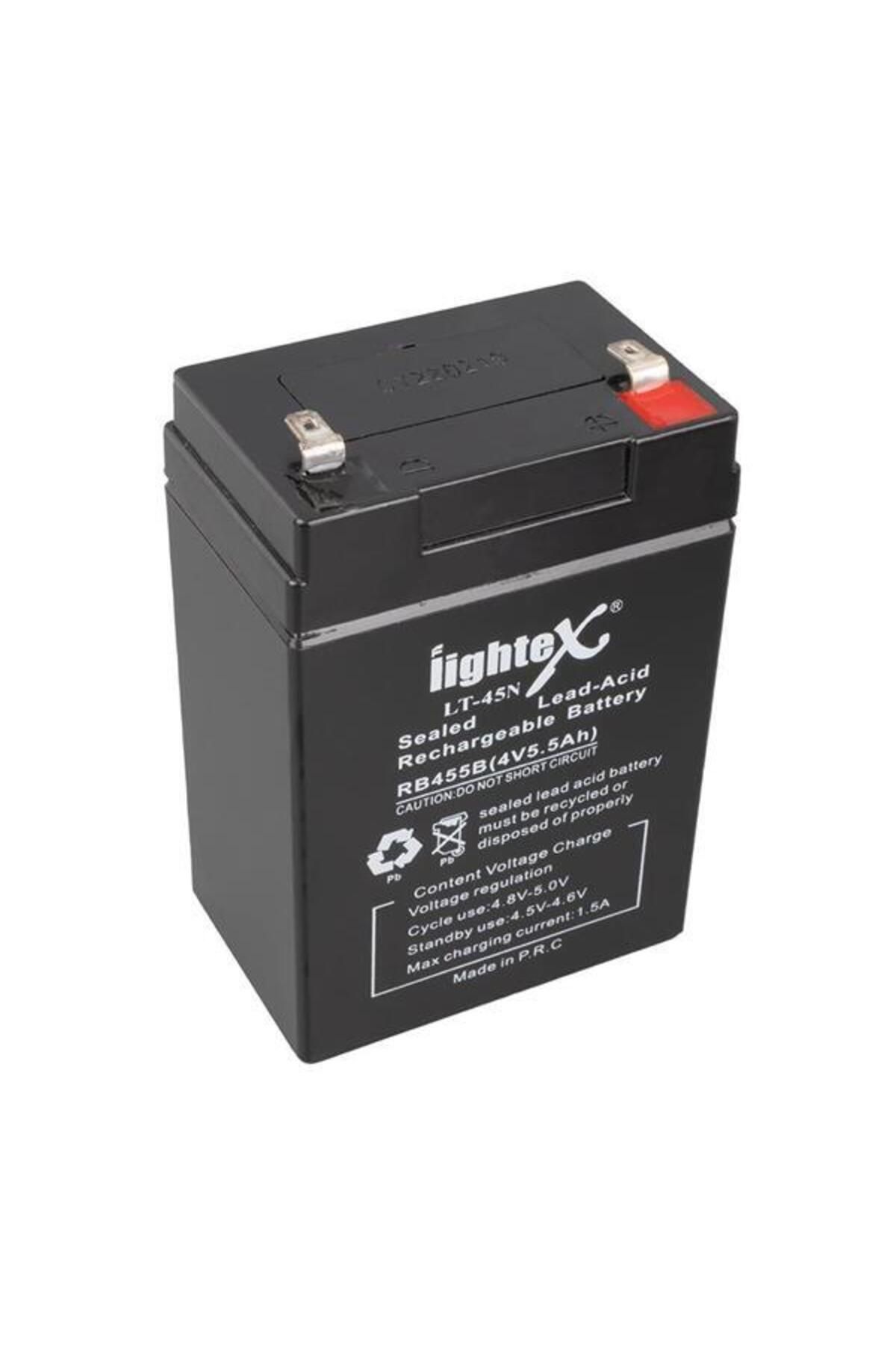 Modafiks Lightex Lt-45N 4V 5.0Ah Kuru Işıldak Aküsü