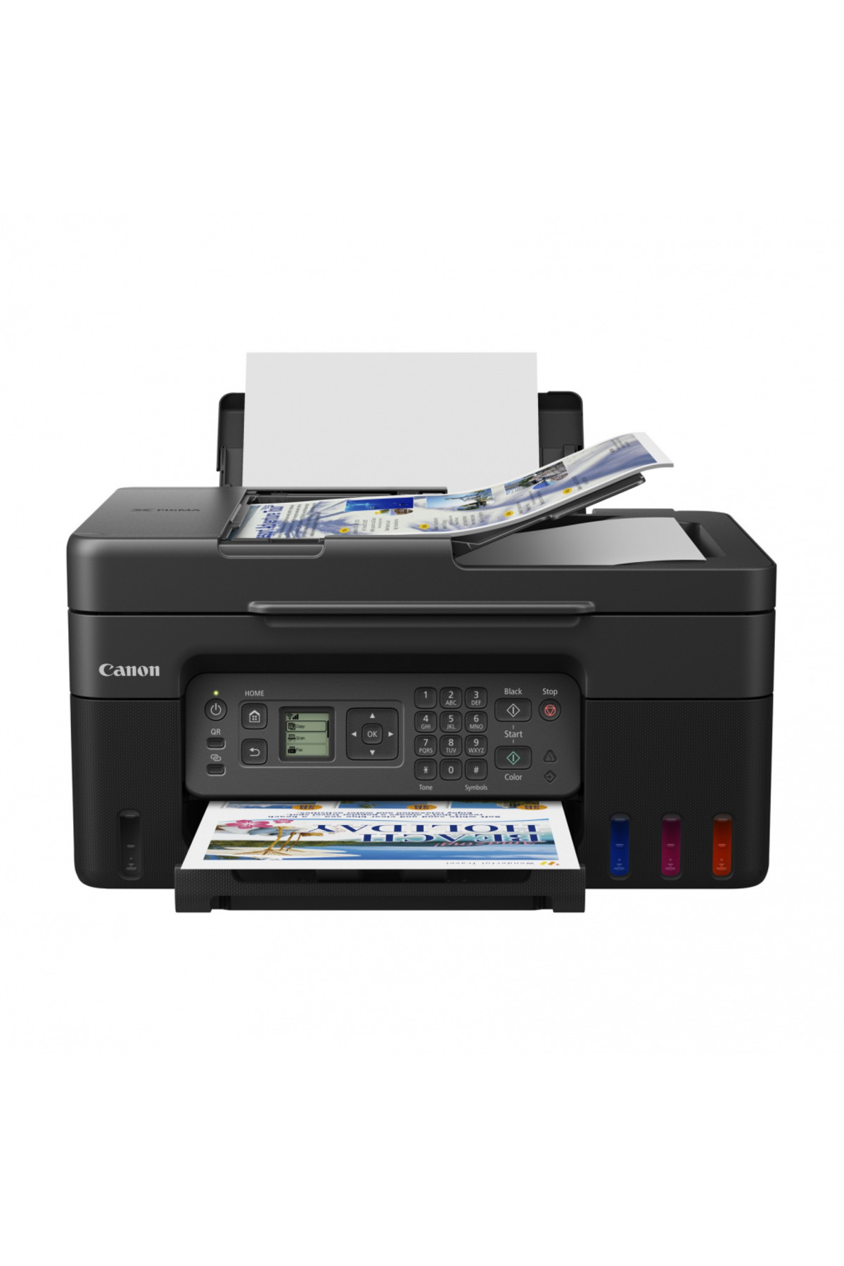 Canon PIXMA G4470, Renkli, Mürekkep Mega Tanklı, Yazıcı, Tarayıcı, Fotokopi, Fax, Wifi, Bulut, ADF,