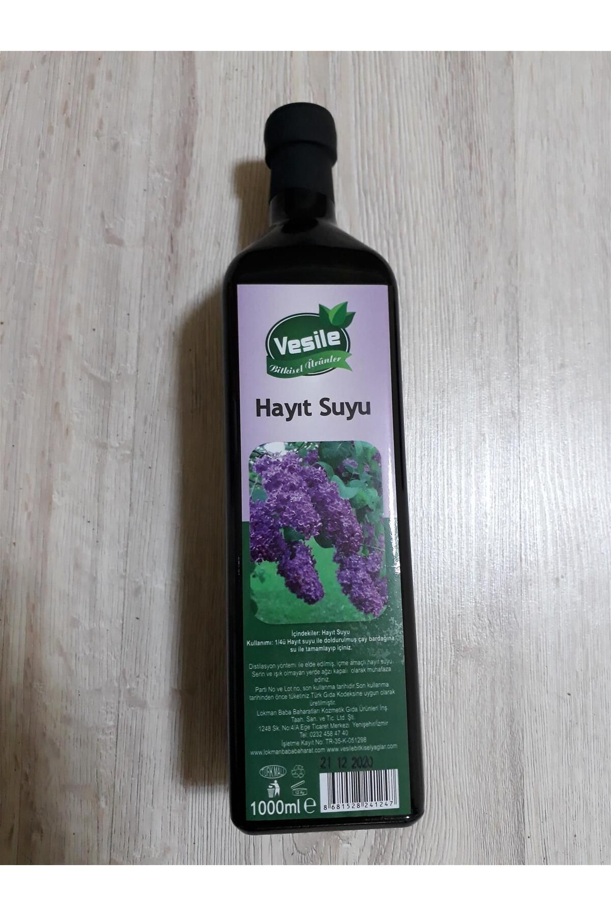 Vesile Hayıt Suyu 1 Lt Cam Şişe