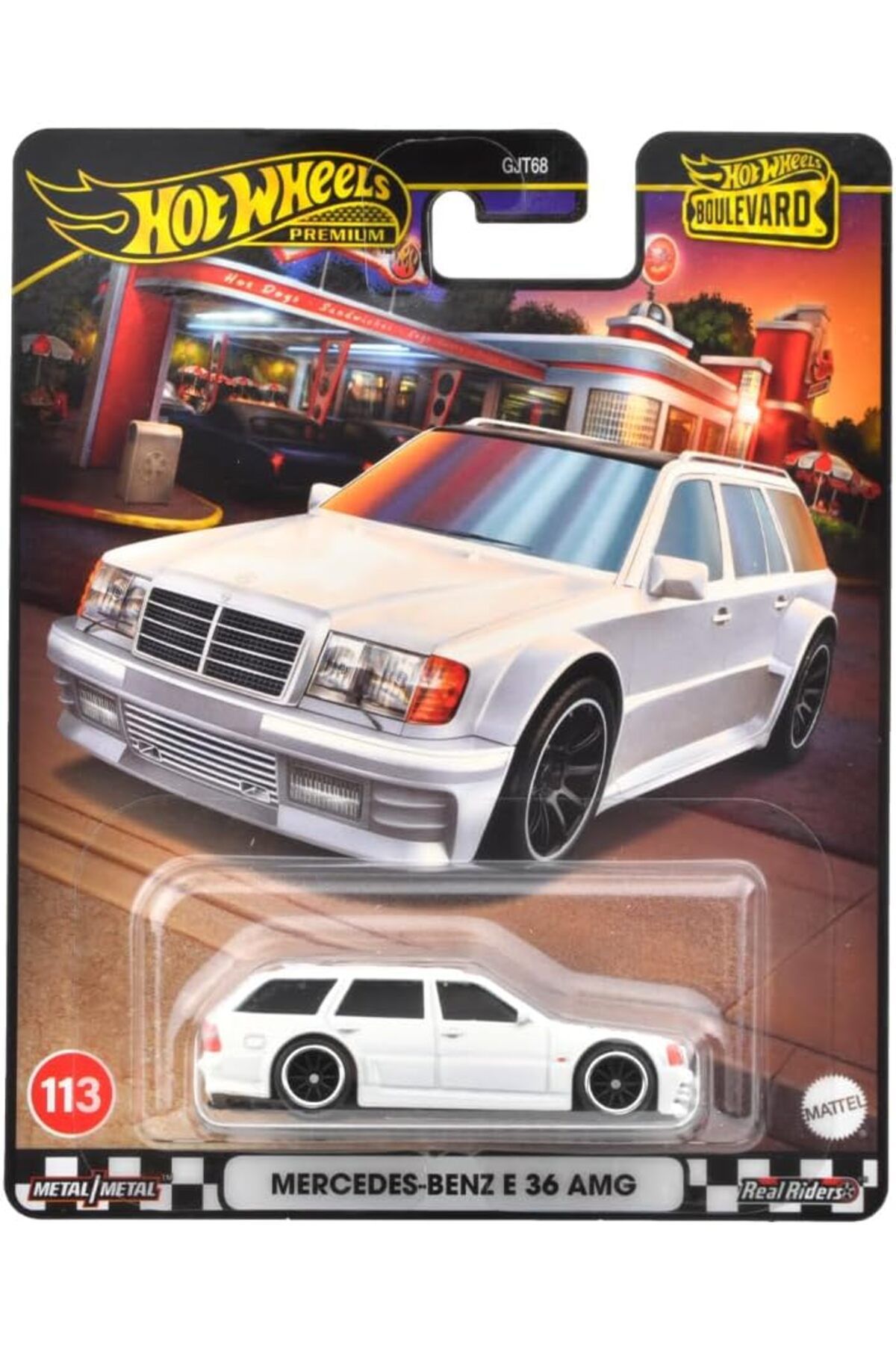 HOT WHEELS Premium Boulevard No: 113 Mercedes-Benz E 36 AMG HRT78