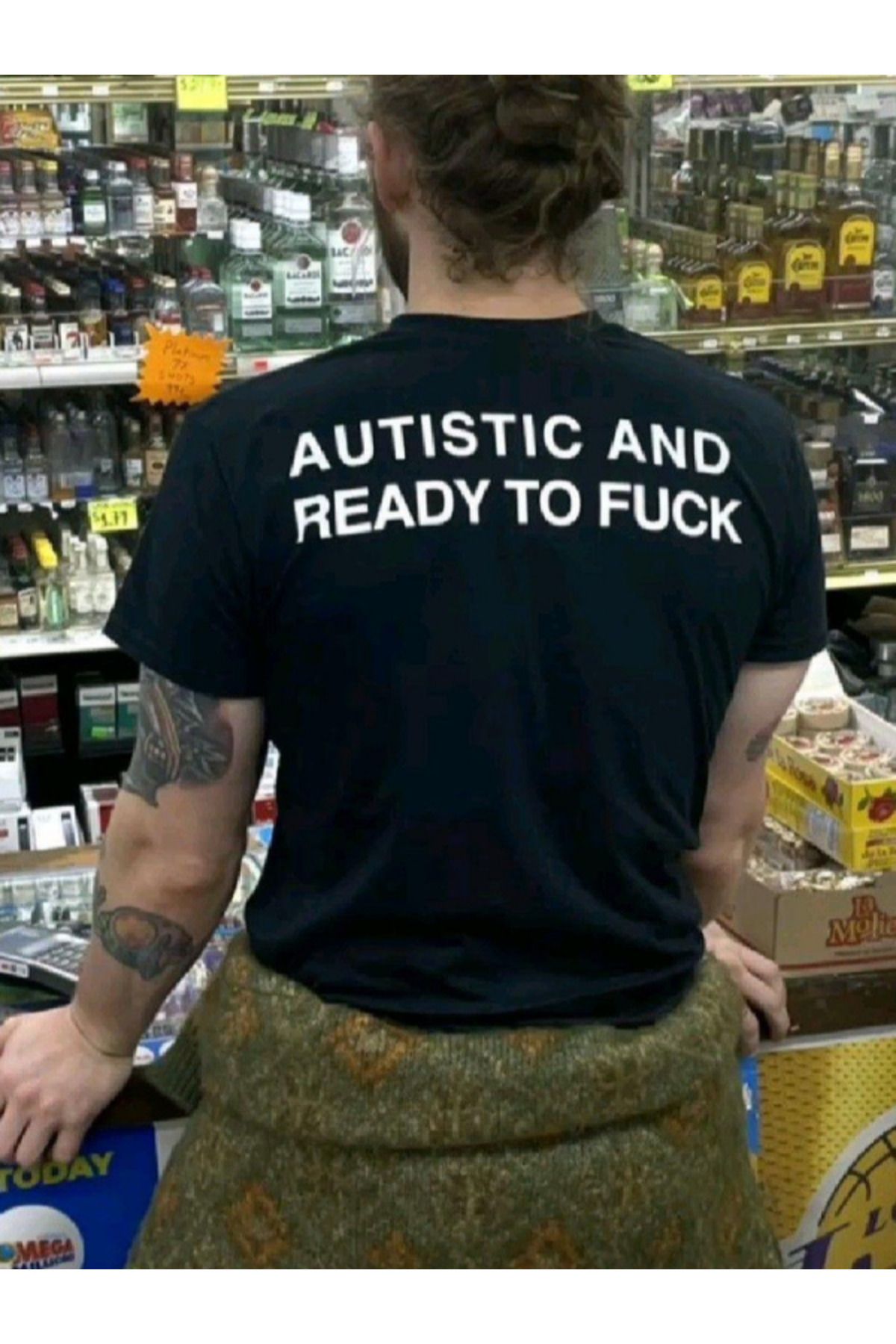 DEEFWEAR DREICH AUTISTIC BASKILI TSHIRT