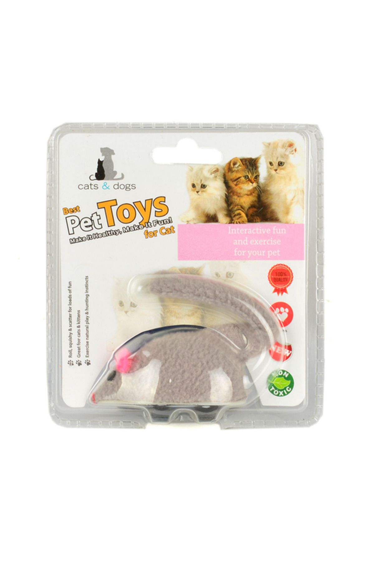 Pettoys Flip Kurmalı Peluş Fare