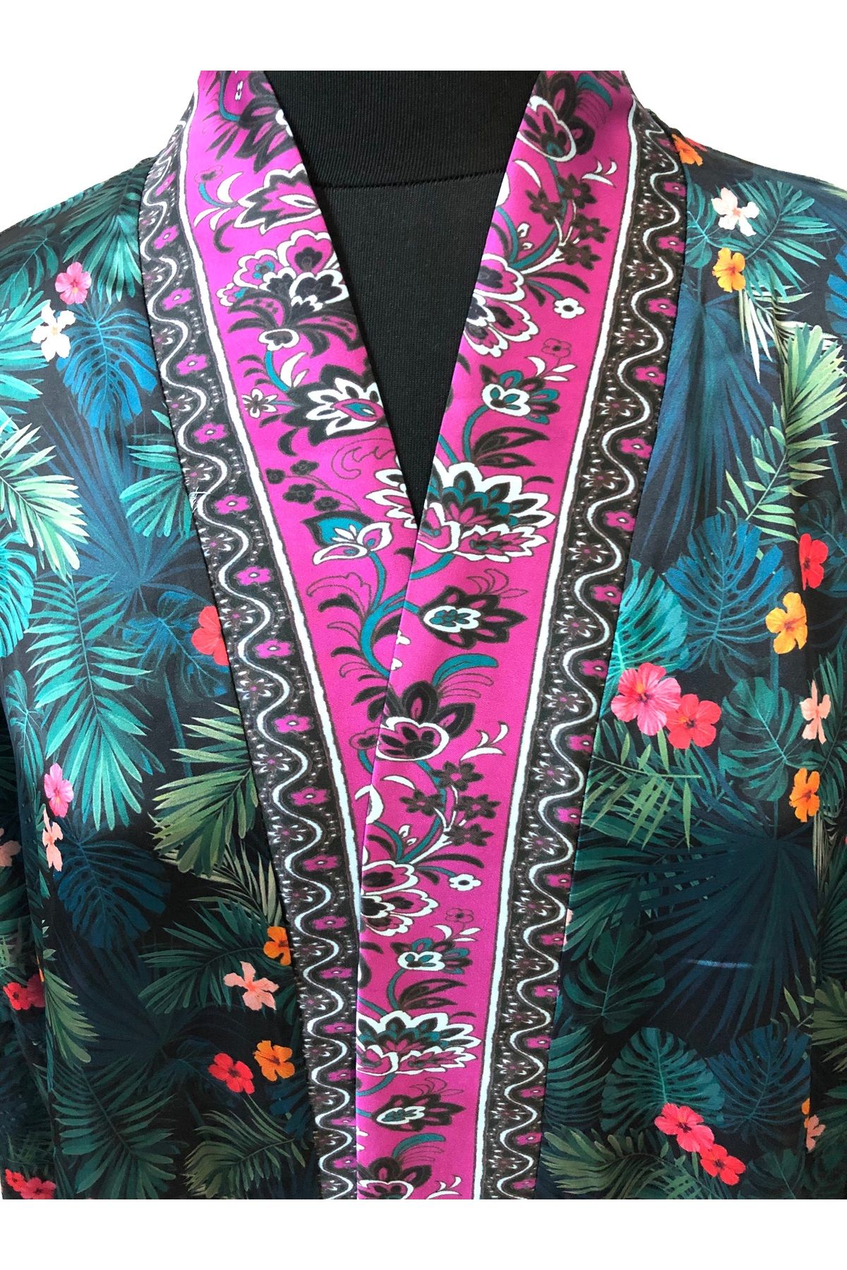 RİRİ WOMEN Kimono Plaj Elbise (Uzun Boy )