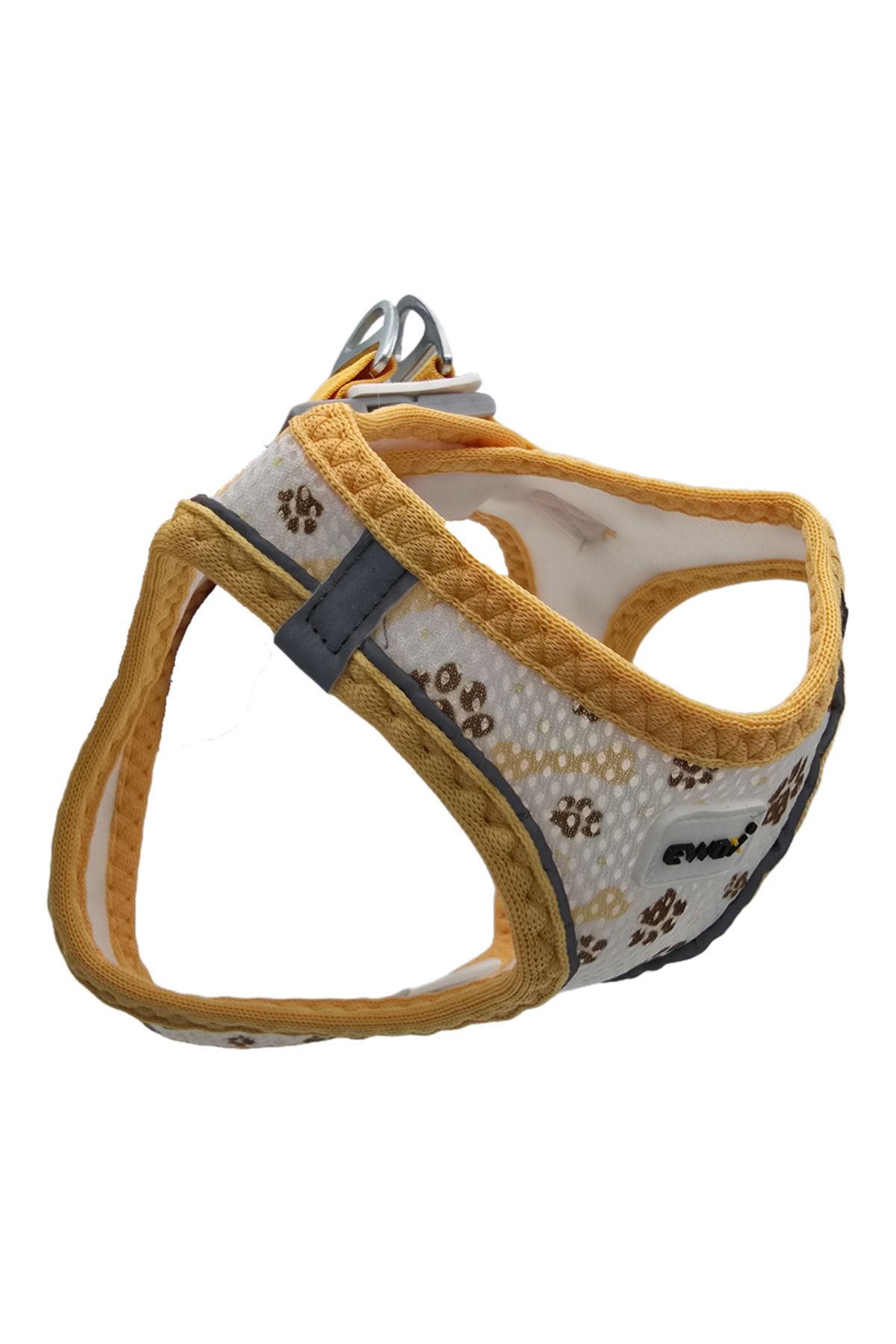 EWOX Air Mesh Kemik Desenli Göğüs Tasması XS