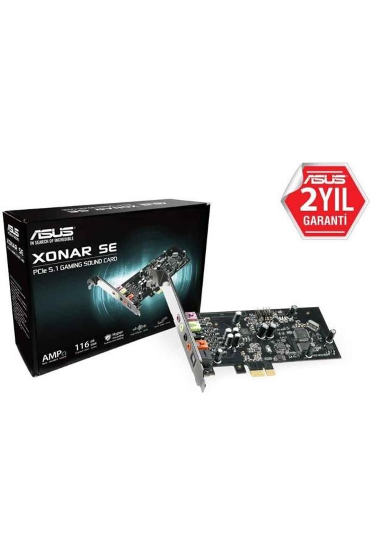 ASUS Pcıe 1x Xonar Se 5.1 Gaming 24bit Ses Kartı
