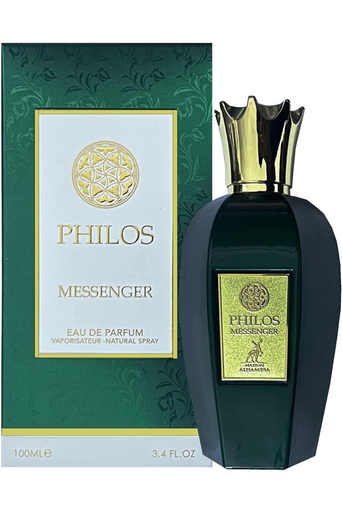 Maison Alhambra-Philos Messenger Eau de Parfum Spray for Unisex, 100ml 3