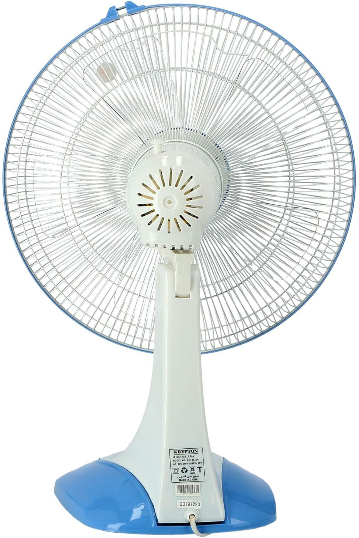 KRYPTON-60w 16-inch Table Fan - 3 Speed Settings With Oscillating/rotating And Static Feature 5