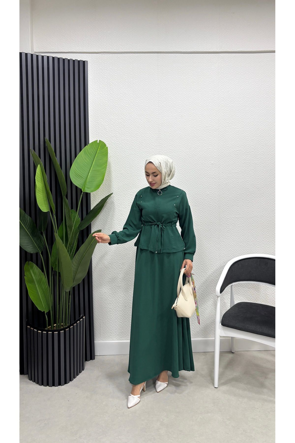 HB MODA COLLECTİON TAŞ DETAYLI TAKIM