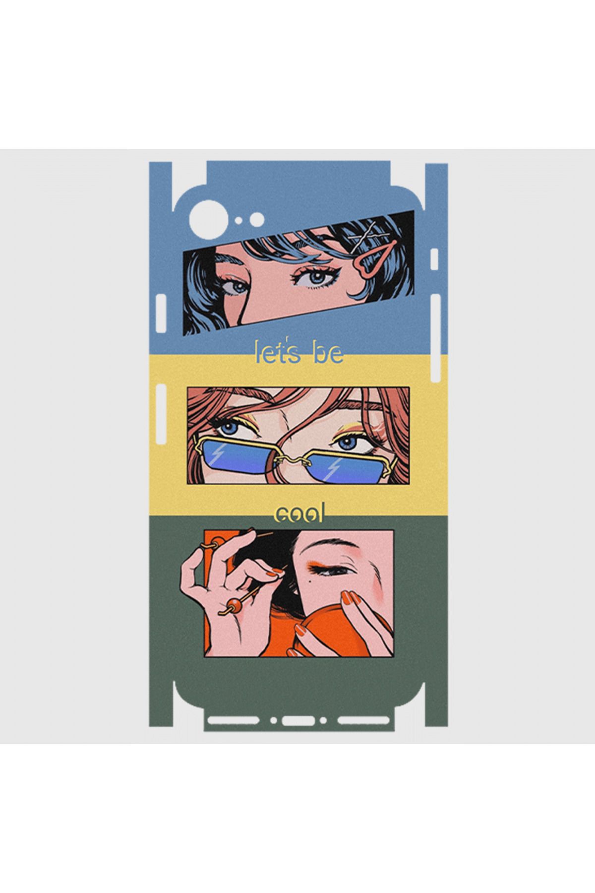 Royaleks iPhone 8 Telefon Kaplama - Lets Be Cool