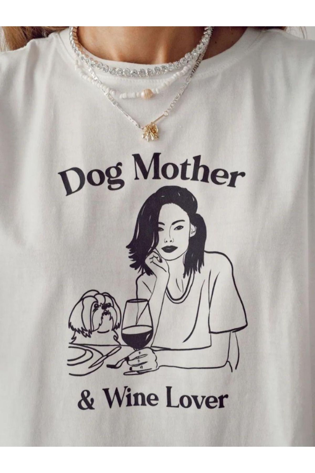 DEEFWEAR DREICH DOG MOTHER BASKILI TSHIRT