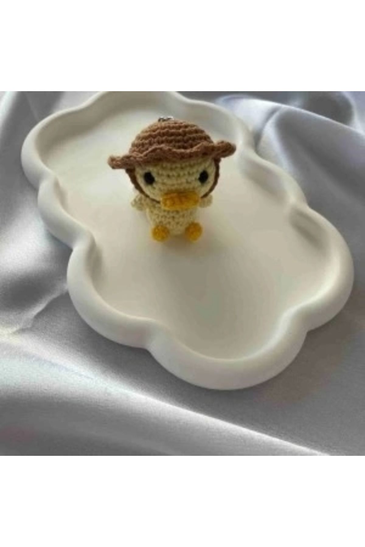 STOREMAX Amigurumi Anahtarlık El Yapımı Ördek 7 cm