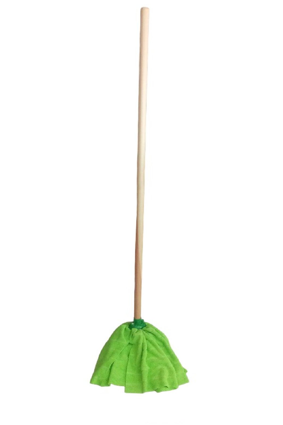 YENİÇAĞ Yeniçağ Mikrofiber Havlu Paspas Mop Ucu Ve Ahşap Saplı Takım