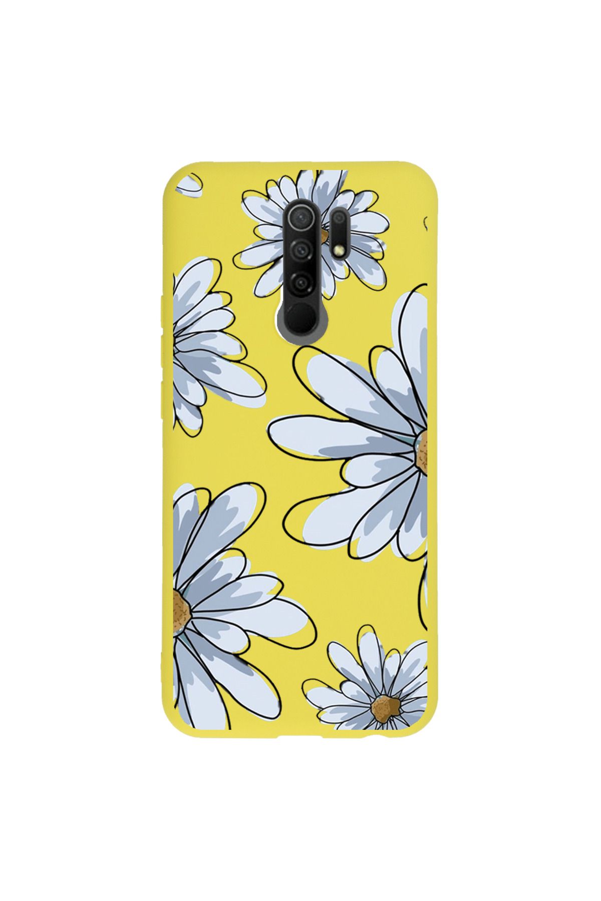 Royaleks Xiaomi Redmi 9 Lansman Kılıf - Papatya