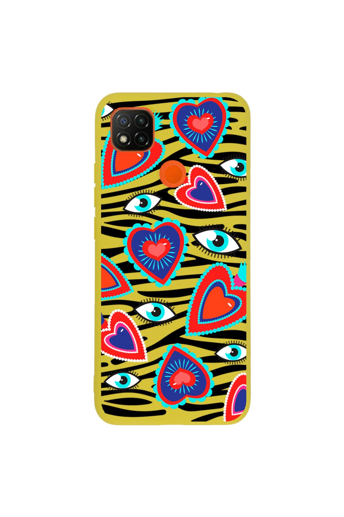 Royaleks Xiaomi Redmi 9C Lansman Kılıf - Eye Of The Heart