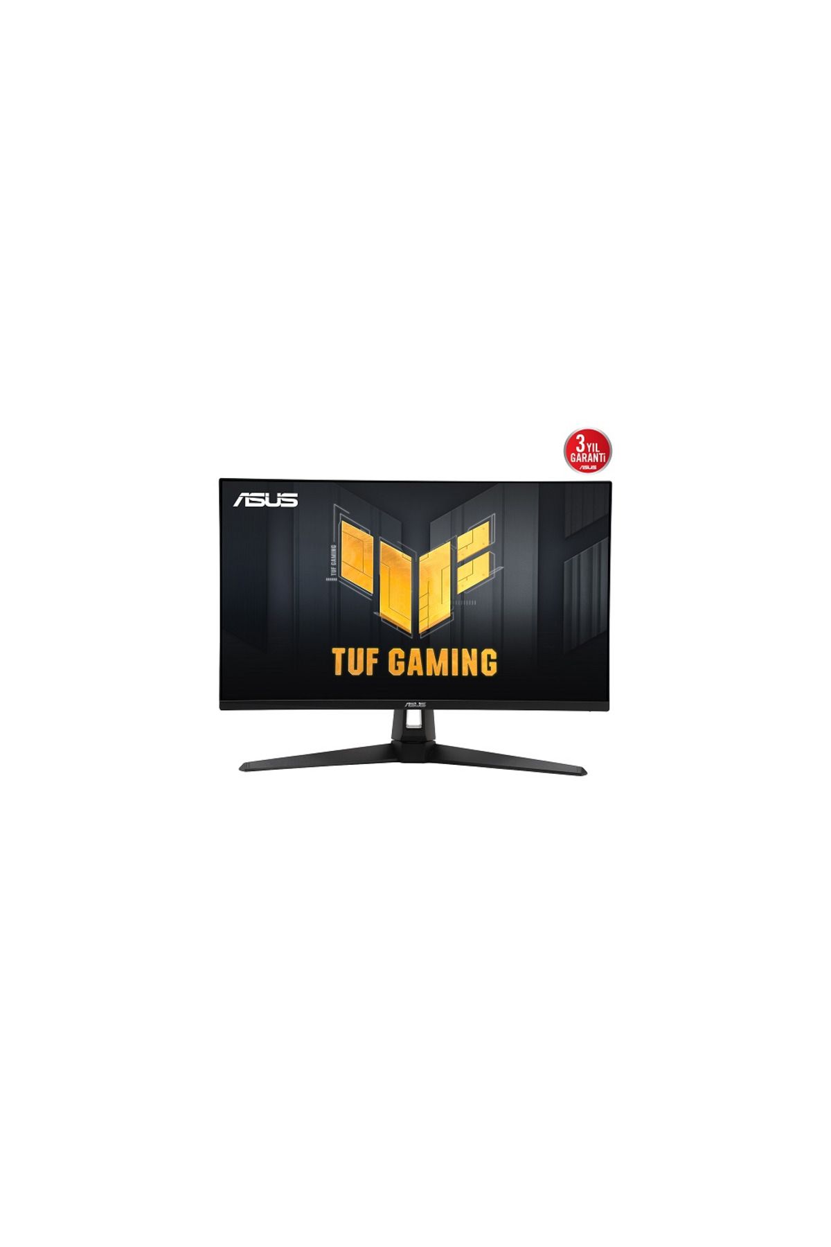 ASUS TUF GAMING VG27AQ3A 27" 1ms, 180Hz, QHD 2K, DP, HDMI, Hoparlör, Fast IPS LED, Düşük Mavi I
