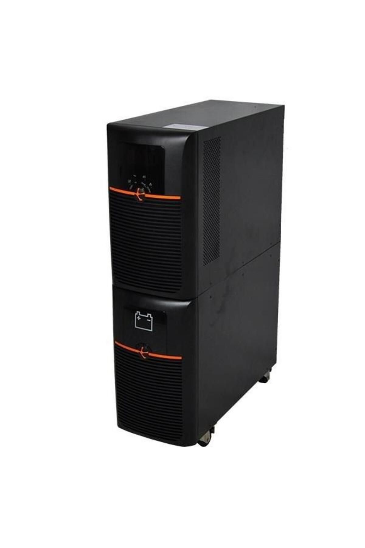 Tunçmatik TUNÇMATİK 6KVA PowerUP ONE TSK10124 ONLINE 1/1F LCD EKRAN UPS 16x 12V 9 Amper