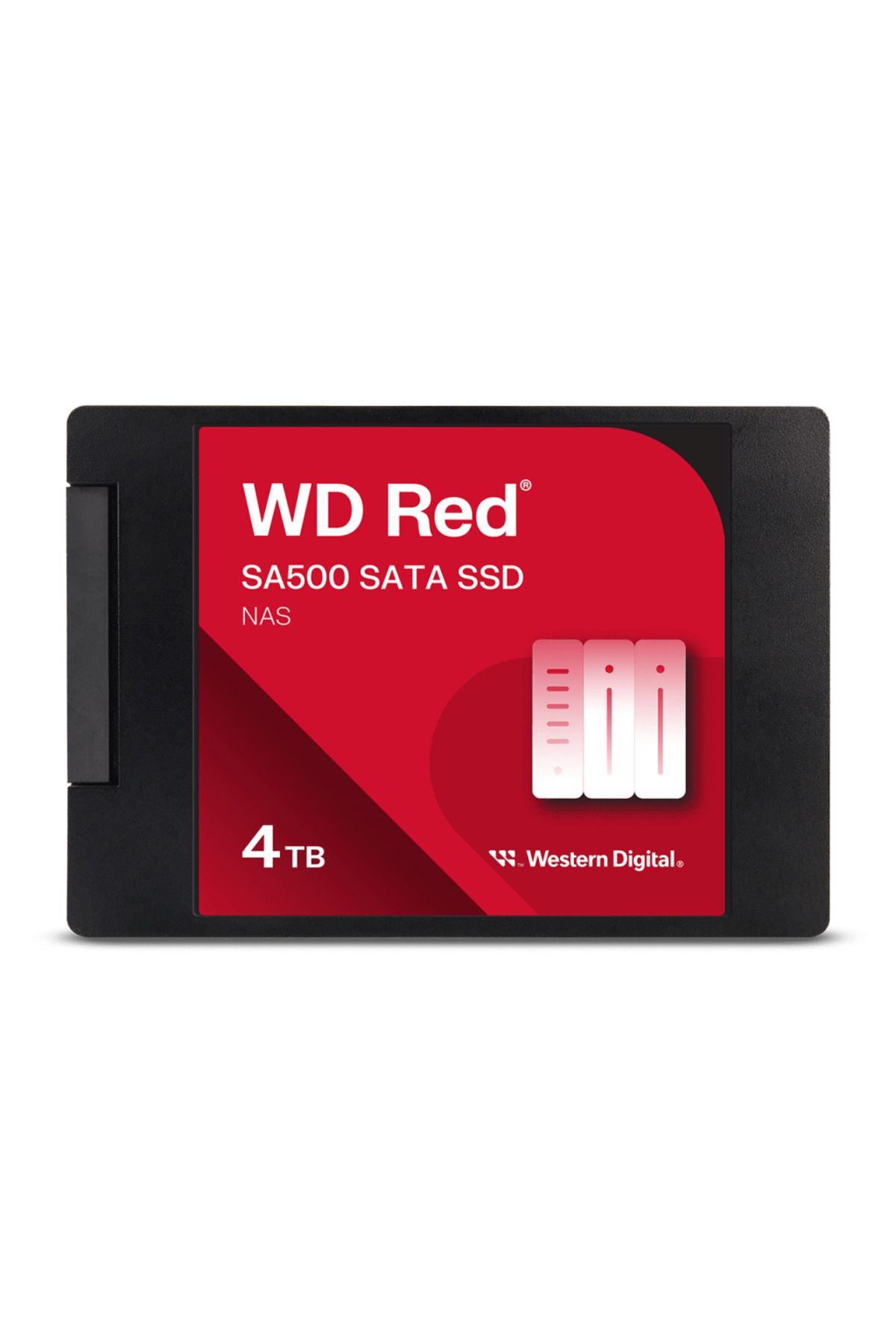 WESTERN DIGITAL WD Red SA500, WDS400T2R0A, 4TB, 560/530, SERVER ve NAS için Enterprise, 2,5" SATA, SSD
