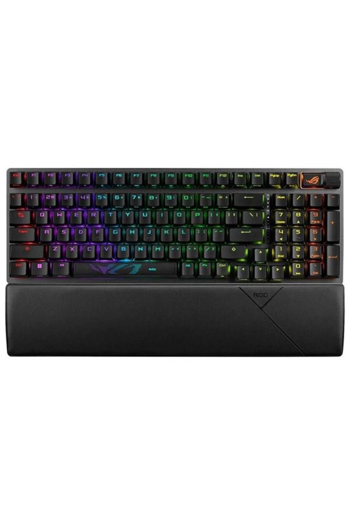 ASUS ROG STRIX SCOPE II 96 NX SNOW KABLOSUZ RGB GAMING KLAVYE ENG