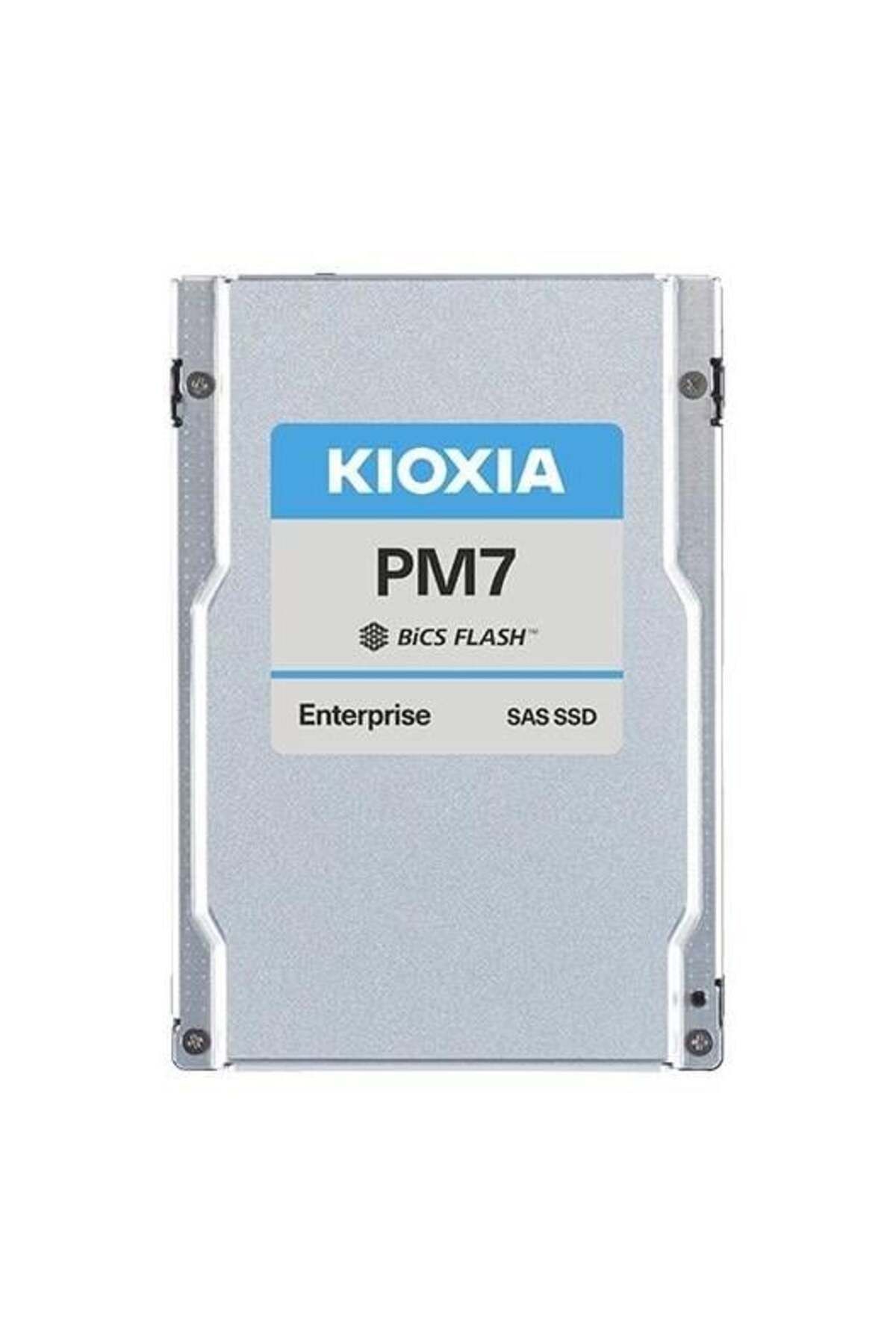 Kioxia 2.5" 3.84TB PM7-R KPM7VRUG3T84 ENTERPRISE 24G RI SAS SSD DİSK