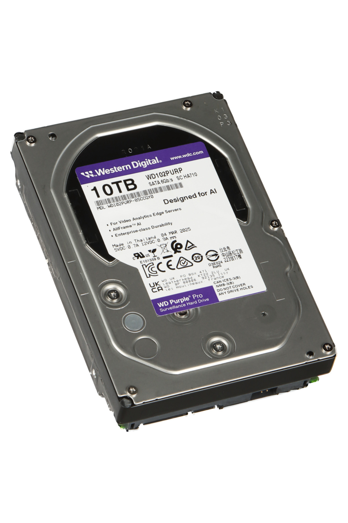 WESTERN DIGITAL WD PURPLE WD102PURP 3,5