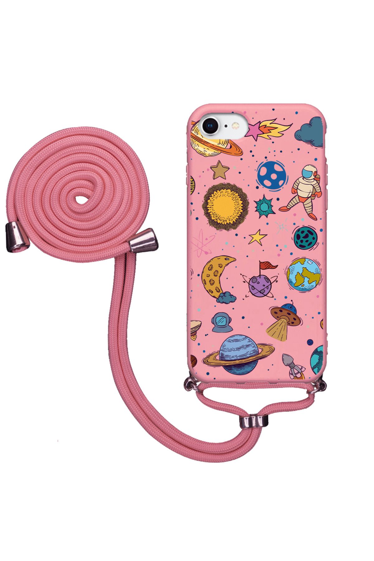 Royaleks iPhone SE 2020 İpli Lansman Kılıf - Astral
