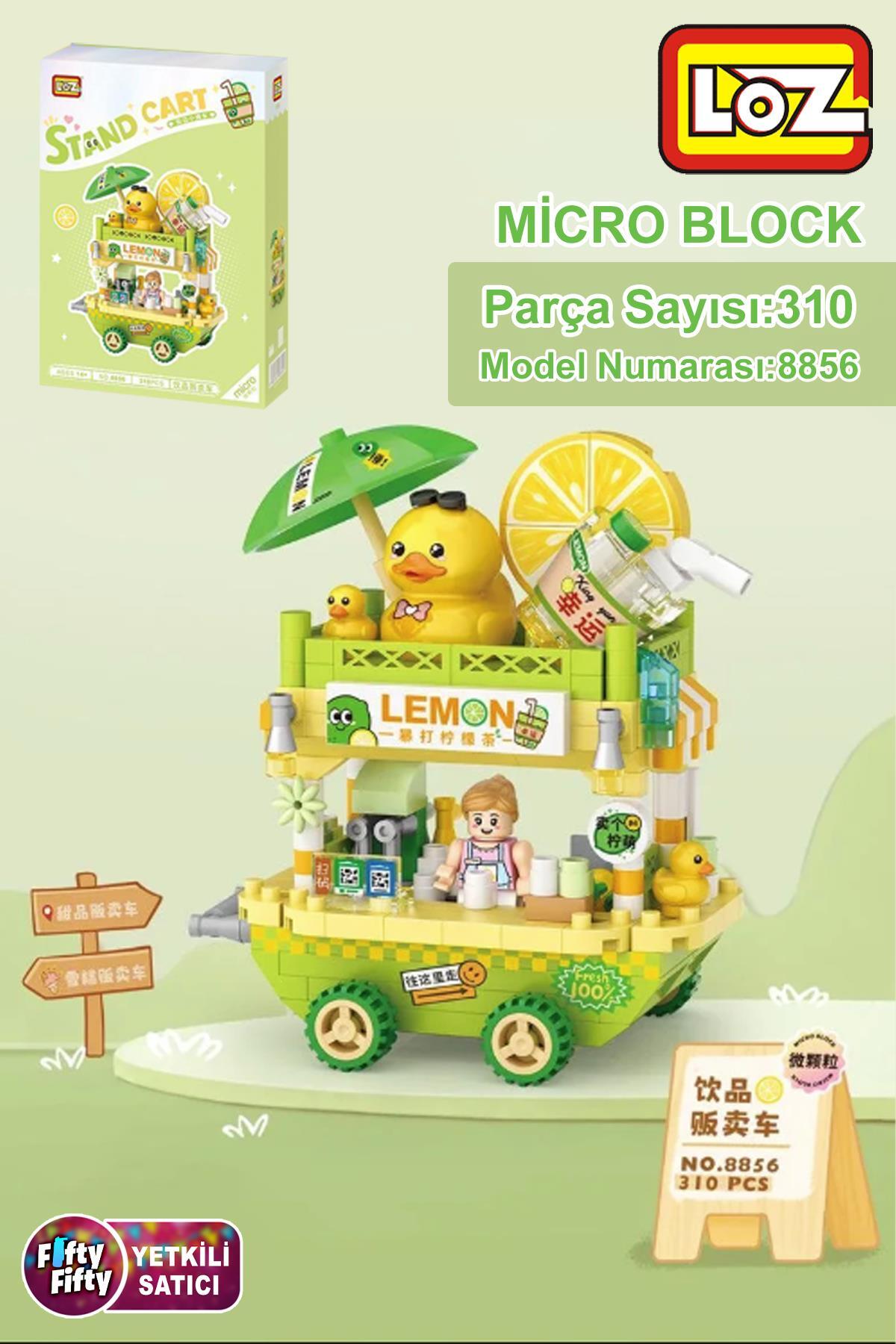 Vagonlife Loz Micro Block Serisi Limonata Arabası 310 Parça