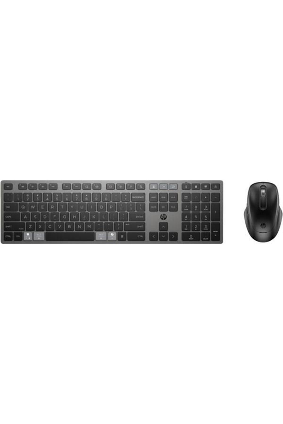 HP 720 9T5A9AA Çoklu Cihaz Bağlantılı Şarj Edilebilir Kablosuz Klavye Mouse Set