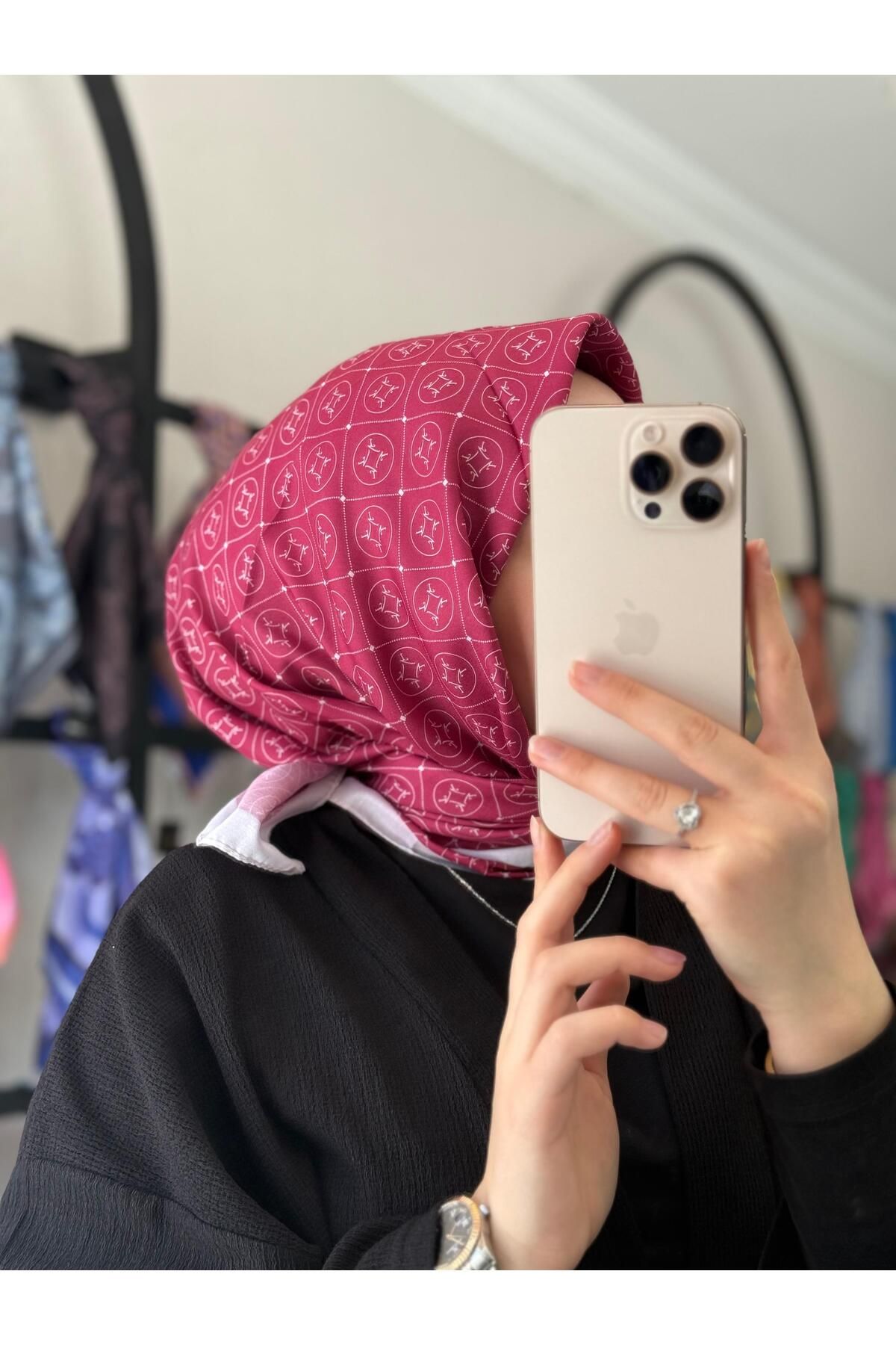 MONOOR CARDİN DESEN SOFT EŞARP