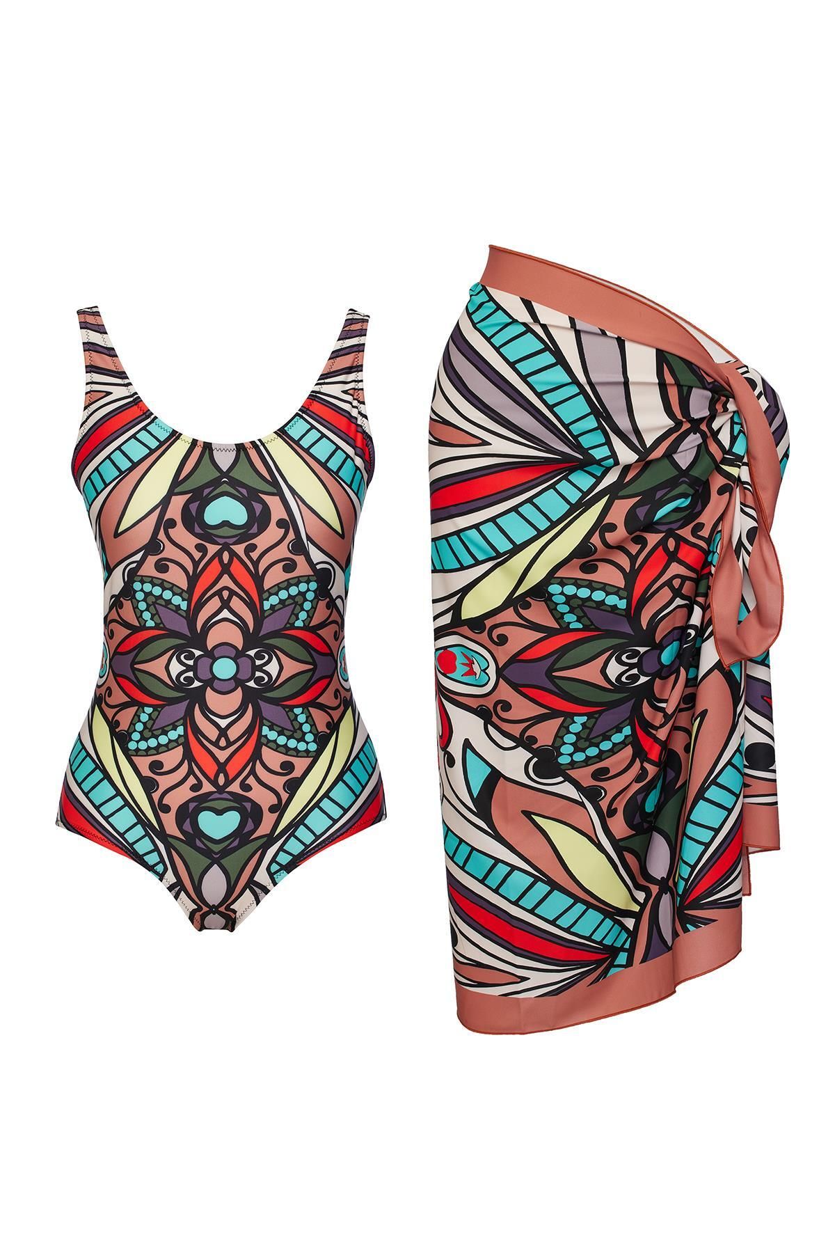 SAILOR moda Pareolu Bisiklet Yaka Mayo