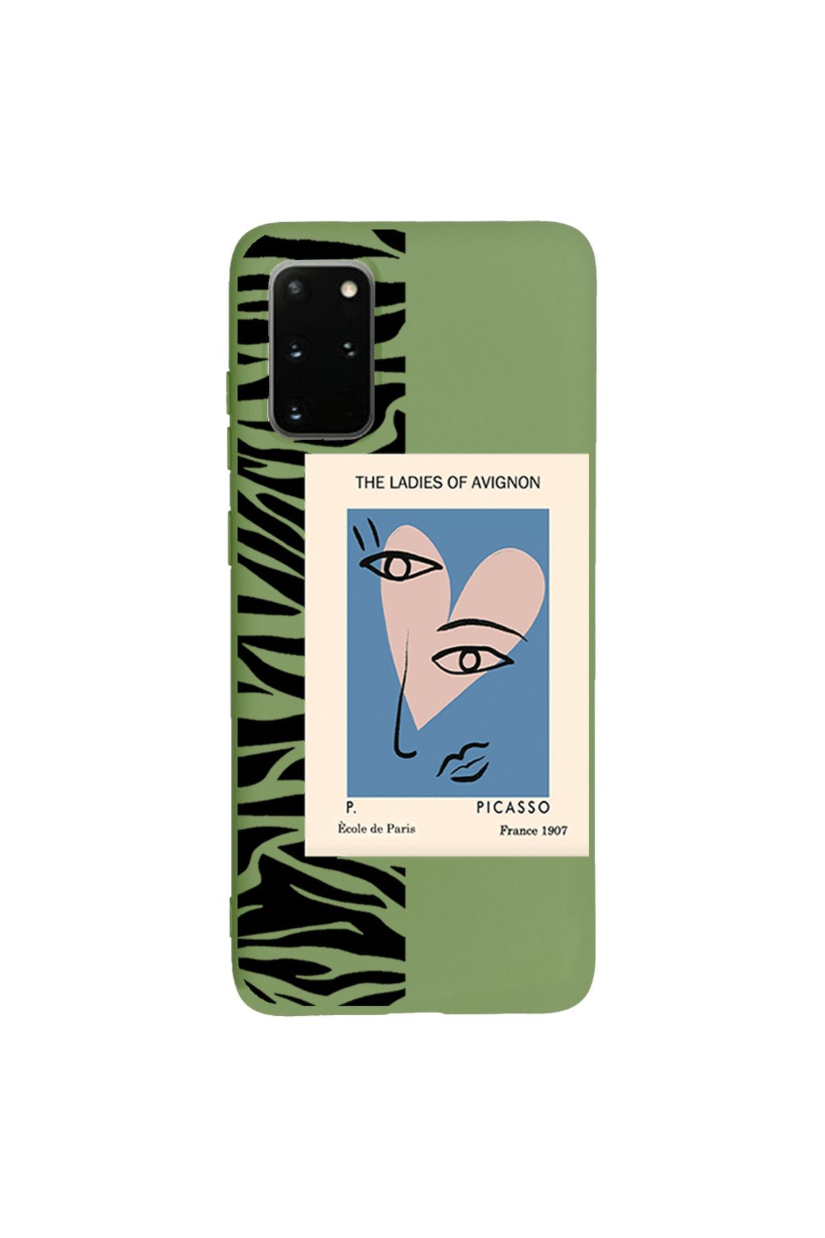 Royaleks Samsung S20 Plus Lansman Kılıf - Zebralı