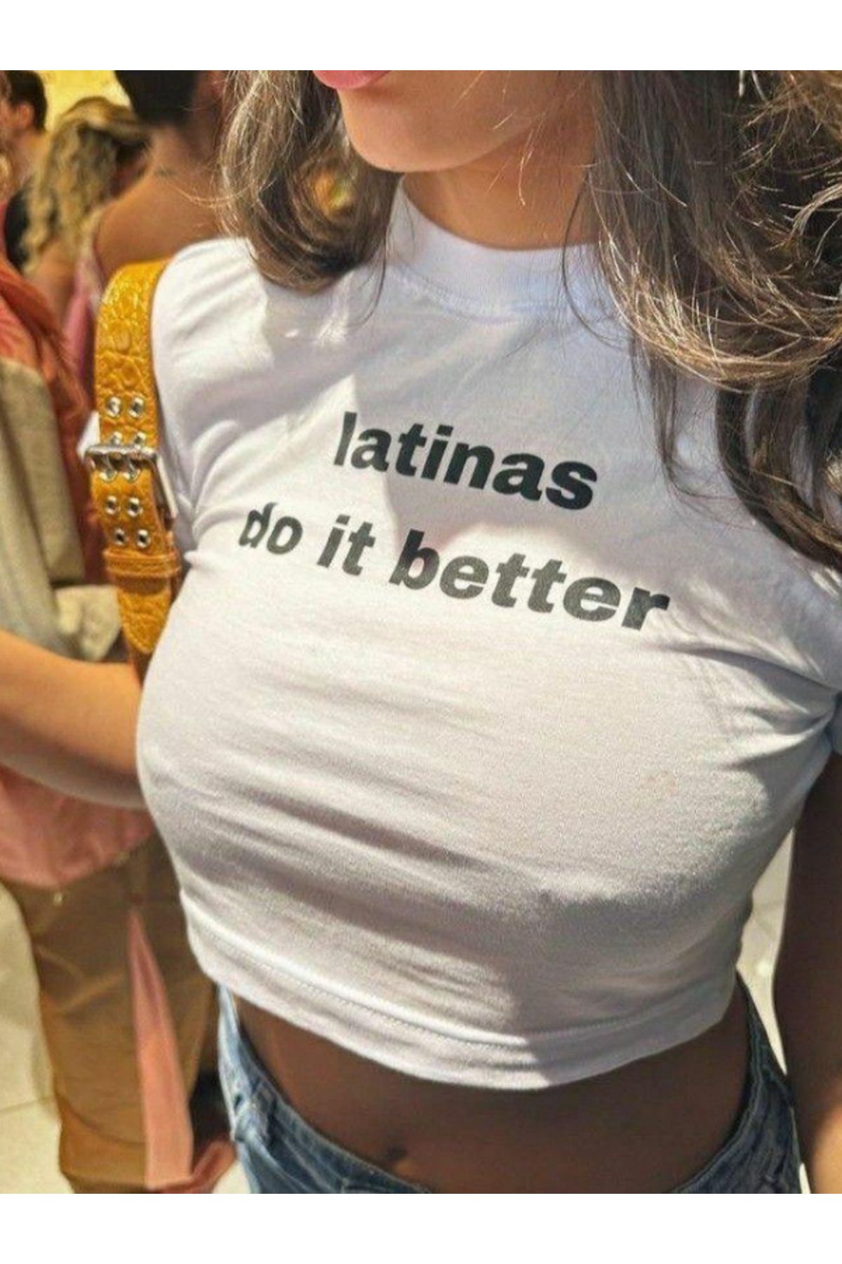 DEEFWEAR DREICH LATINAS DO IT BETTER BASKILI BEYAZ CROP