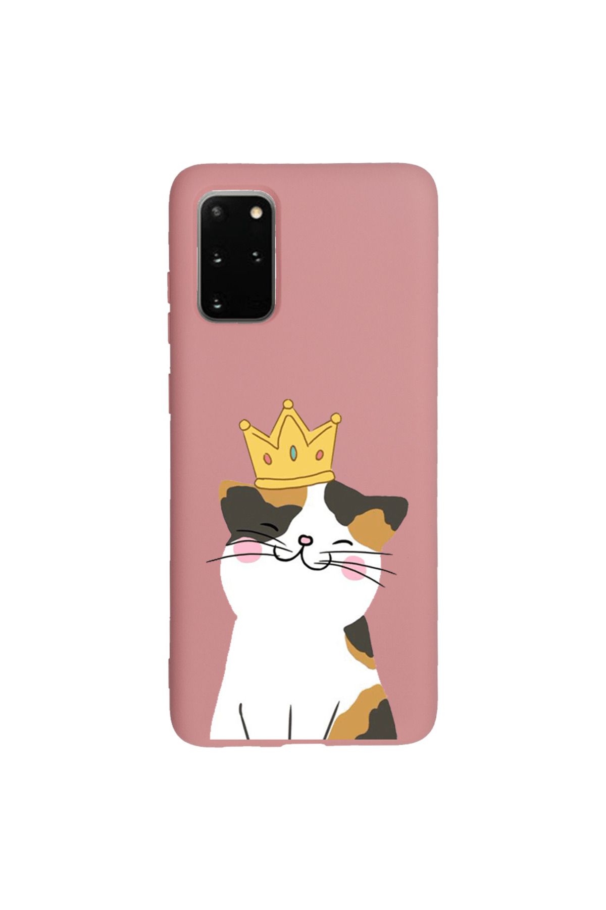 Royaleks Samsung S20 Plus Lansman Kılıf - Kedi