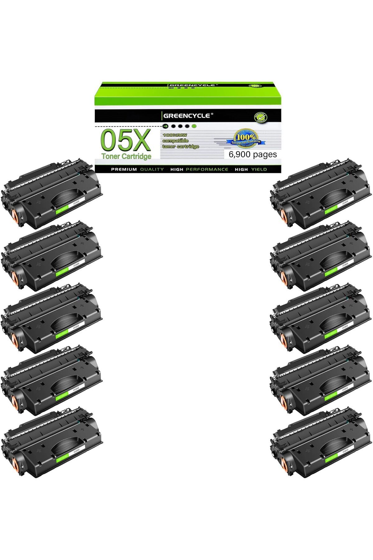 HP YADE BİLİŞİME AİTTİR URUN 10 ADET CE505X Laserjet P2050 P2055 P2055d P2055dn P2055x Series Printer