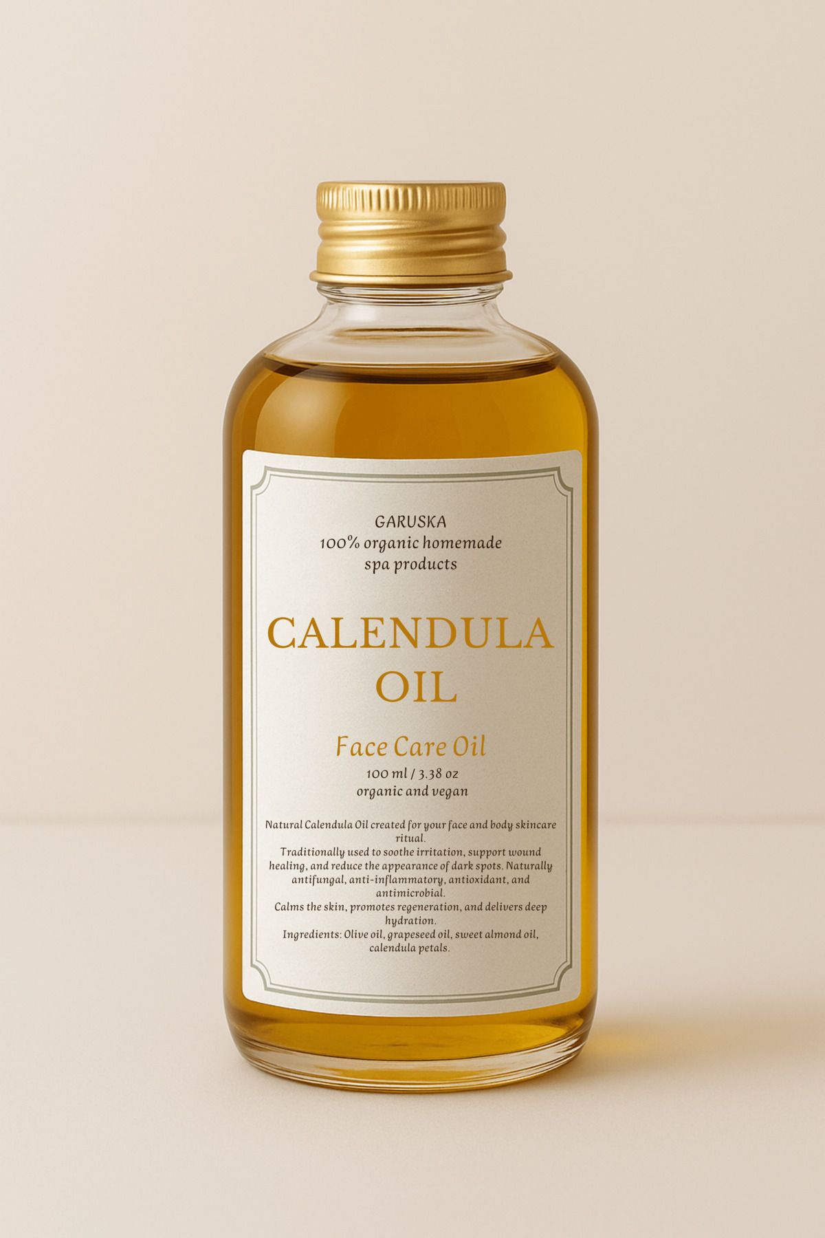 Garuşka Calendula Oil Yüz Bakım Yağı 100 ml