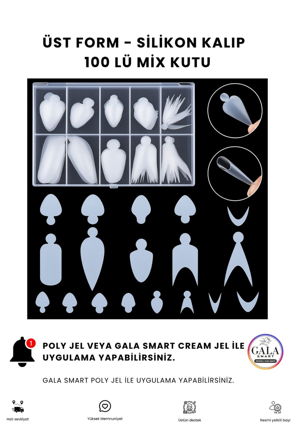 gala smart Üst Form Dual Form Tips
