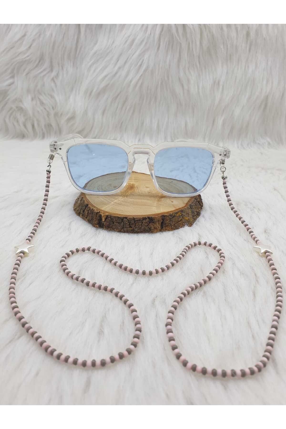HAPPY HANDMADE ZİNCİR...YILDIZ FİGÜRLÜ GÖZLÜK ZİNCİRİ HEDİYELİK GÖZLÜK AKSESUARI GÖZLÜK ASKISI