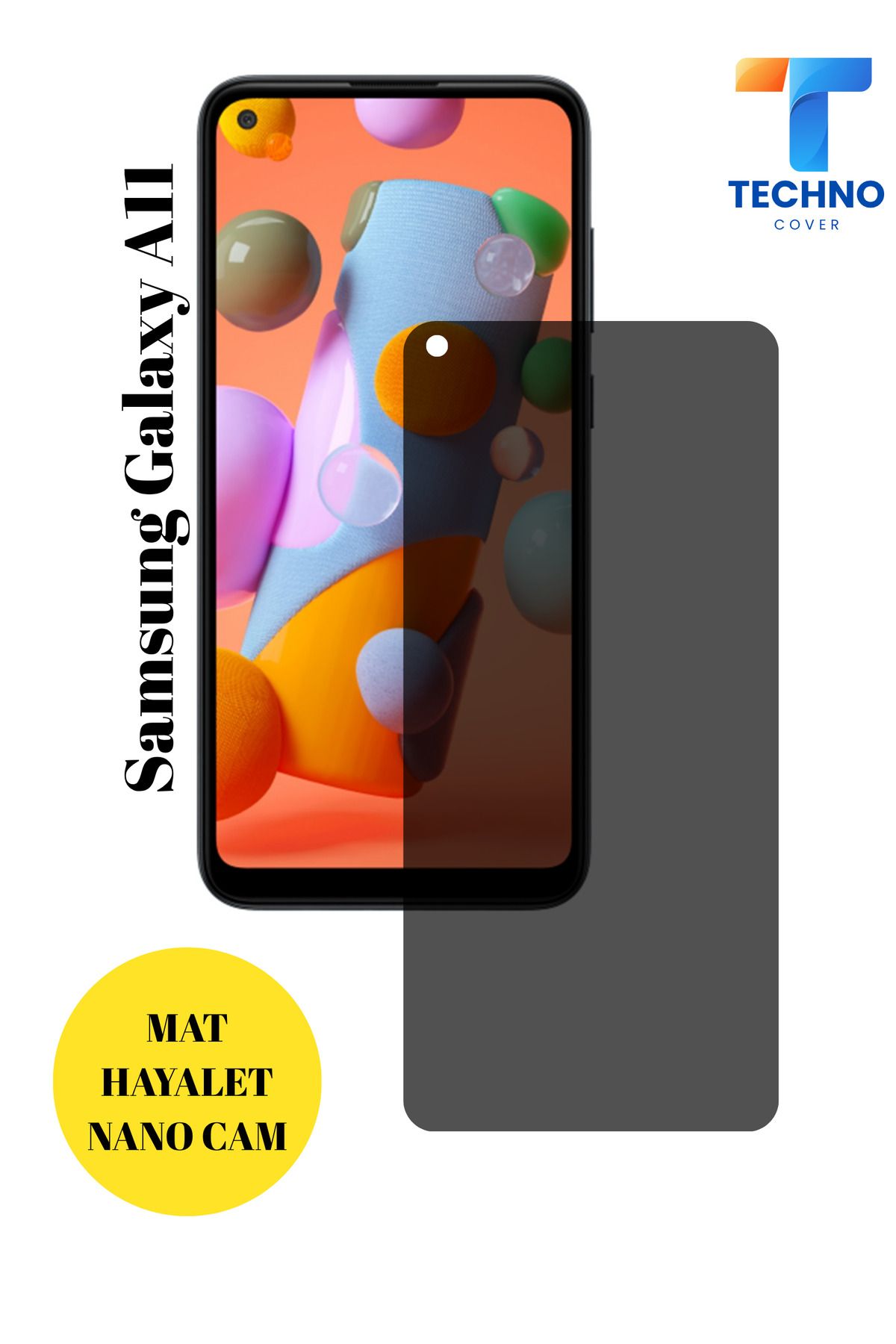 foxpower Samsung A11 / M11 Mat Hayalet Nano Cam Darbelere Karşı Dayanıklı Esnek Nano Ekran Koruyucu