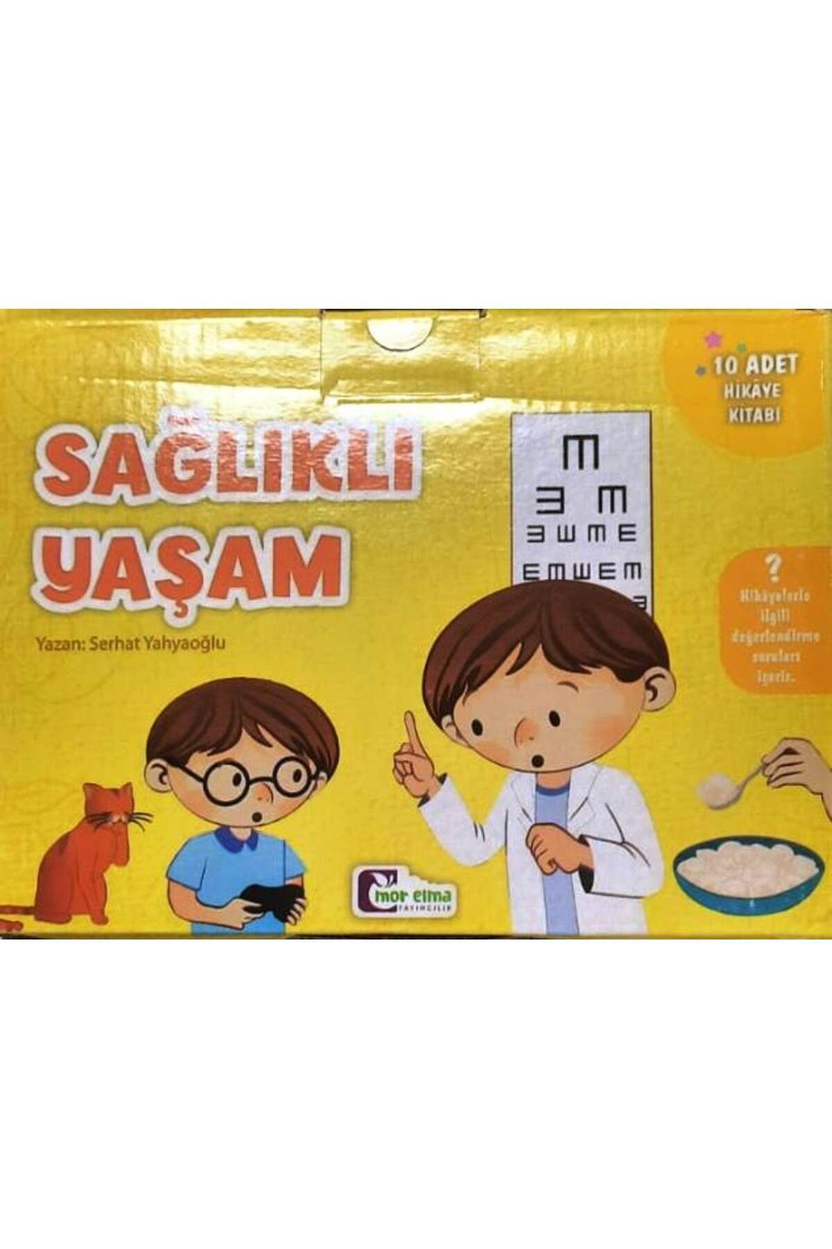 Mor Elma Yayıncılık Sağlıklı Yaşam Serisi (10 Kitap) 1. Sınıf