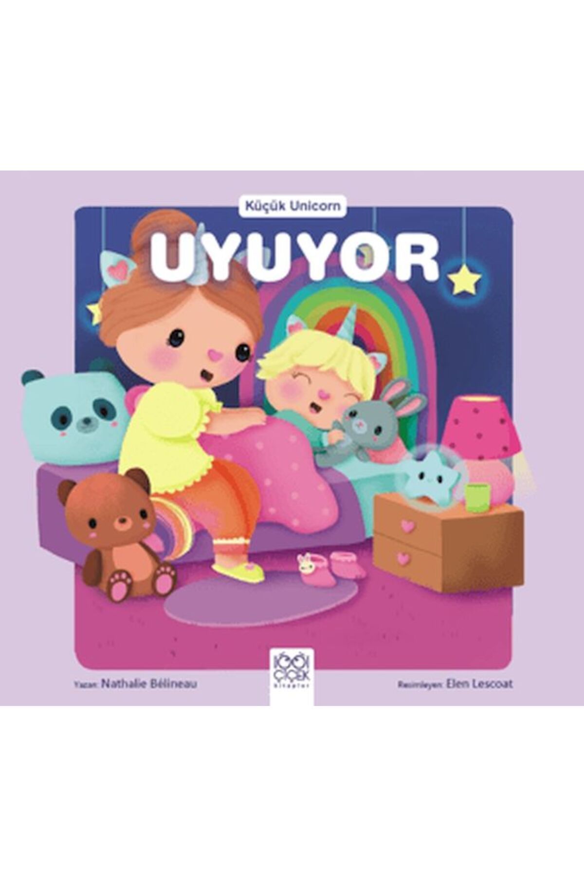 1001 Çiçek Kitaplar Küçük Unicorn Uyuyor