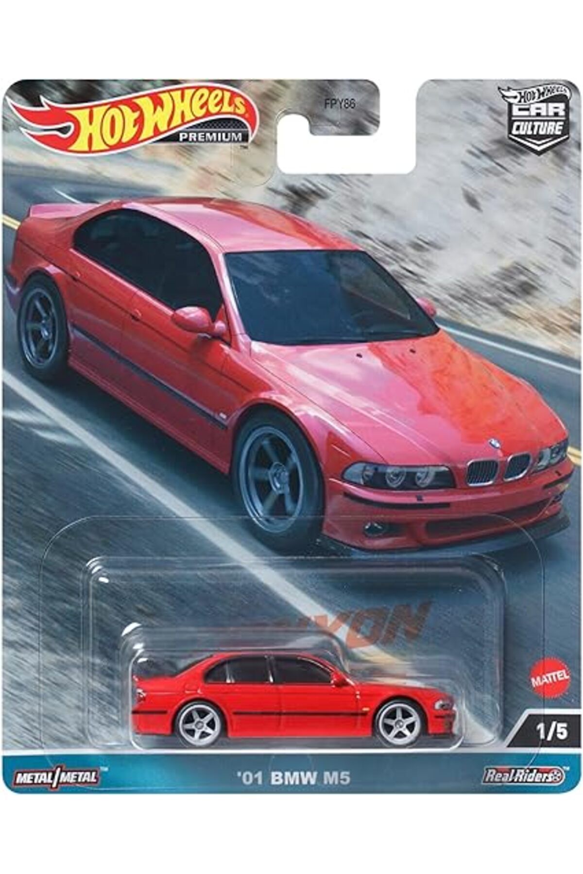 HOT WHEELS Premium '01 BMW M5 HKC52