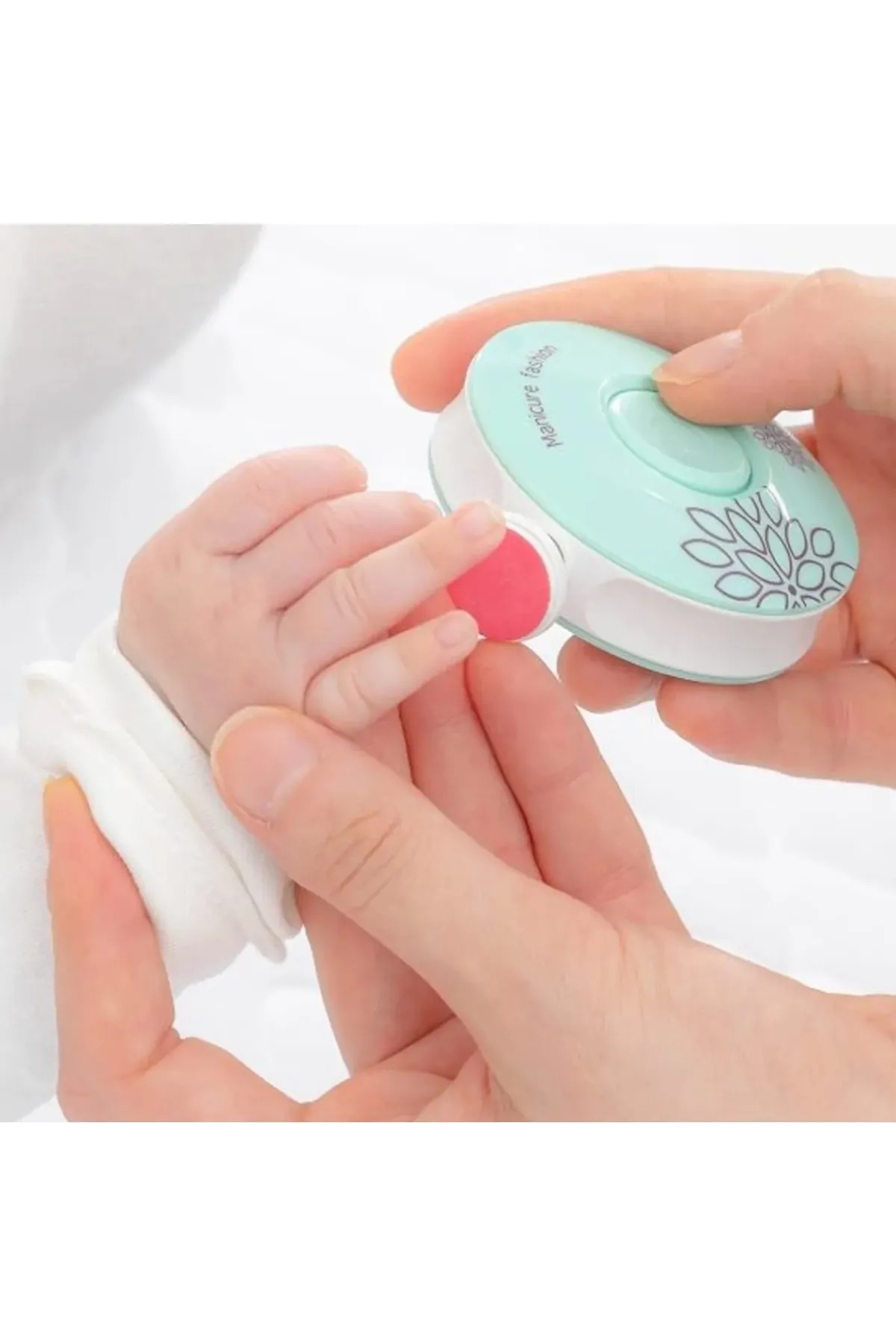 ESPEBA Genel Markalar Bebek, Çocuk, Yetişkin Manikür Seti Dönerli Pilli Tırnak Kesme Törpüleme Makinası fotoğrafı 2 (önizleme)