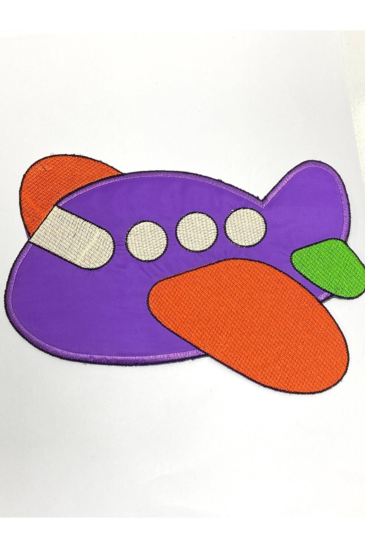 karantuhafiye Bebek Battaniye Aplikesi / Bebek ve Çocuk Aplikesi / Büyük Boy / Uçak