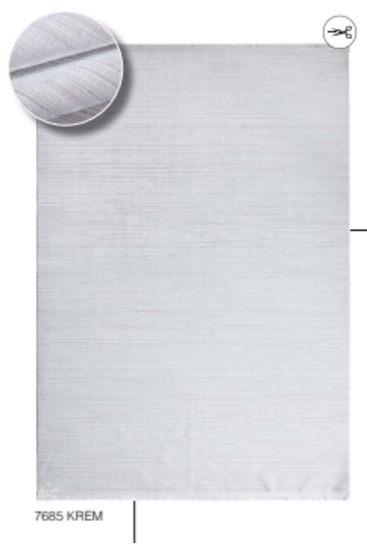 LOUIS CASA HACIMEHtİOĞULLARI LOUIS CASA HALI LORENZA 7685 KREM POLYESTER İPLİK DOKUMA TABAN HALI